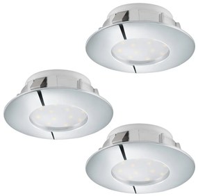 Eglo 95822 - Комплект 3x LED Осветление за окачен таван PINEDA 1xLED/6W/230V