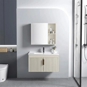 Комплект мебели за баня с мивка Astor 60 см Beige