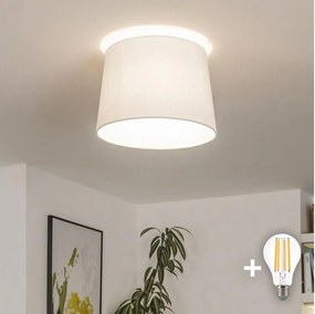 Brilagi - LED плафон CERIA 1xE27/40W/230V Ø 30 см бял