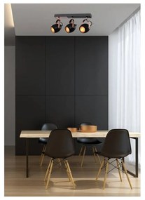 Черна лампа за таван 13x46 cm Anica - Candellux Lighting