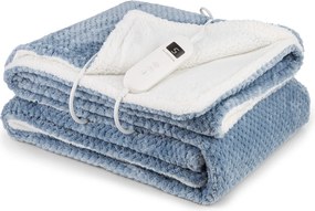 Klarstein DR Watson Deluxe XL, електрическо одеяло, 160 W, 9 степени на нагряване, 180 x 130 cm