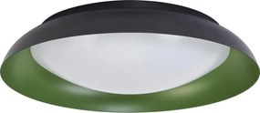 Osram - димируем LED плафон ORBIS PLATE LED/45W/230V Ø48 см, зелен/черен