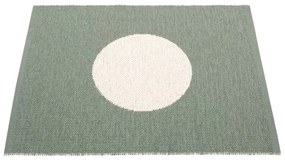 Зелен килим за открито и закрито 70x90 cm Vera Army – Pappelina