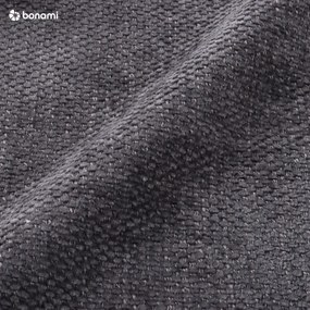 Тъмносив сгъваем/с място за съхранение ъглов диван (десен ъгъл) Fuji – Bobochic Paris