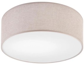 Tavanно осветително тяло MONTE 1xE27/60W/230V Ø 35 см бежово