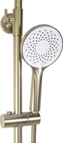 Комплект за душ REA DROP Brush Gold