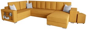 Разтегателен диван в П-образна форма JENER, 326x90x180, itaka 33, ляв