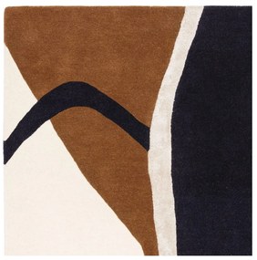 Ръчно изработен вълнен килим в тухлен цвят 160x230 cm Matrix – Asiatic Carpets