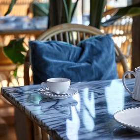 Бяла керамична чаша с чинийка , 250 ml Pearl - Costa Nova