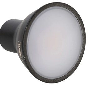 Комплект от 5 Смарт GU10 димируема LED лампа черна 7W 600 lm 3000K