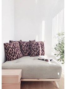 Табуретка за крака Natural Clear/Wheat Beige Senza - Karup Design