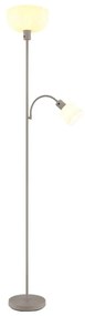 Globo 59947S - Подова лампа HINTON 1xE27/40W/230V + 1xE14/25W