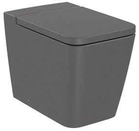 Тоалетна чиния Roca SQUARE - A347537640, долепена до стената, двойно оттичане, 36x56x40см