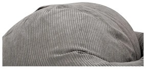 Пуф от рипсено кадифе в цвят горчица Roll 135 – SLOWDOWN