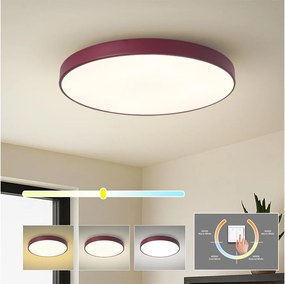 Brilagi - LED таванно осветително тяло POOL LED/60W/230V 3000/4000/6000K 60 cm бордо