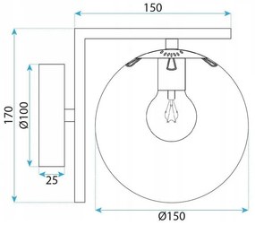 Аплик G101-1W Black White