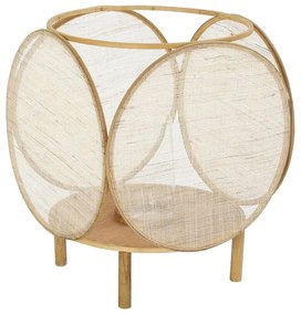 Latern DKD Home Decor Кристал Естествен Кафяв Бамбук Ориенталски 42 x 42 x 55 cm