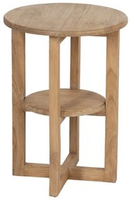 Кръгла странична масичка от масив от минди ø 40 cm Dala – Ixia