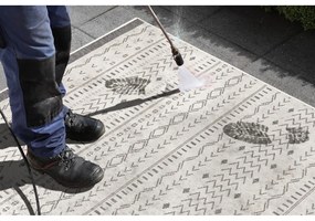 Сив и кремав килим на открито , 290 x 200 cm Kuba - NORTHRUGS