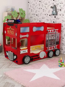 Двуетажно Детско легло Fire Truck
