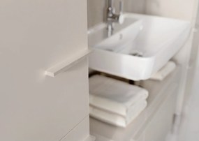 Кремав матов шкаф за мивка 80x59 cm Laurino – Germania