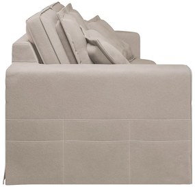 Светлокафяв диван 196 cm Nora – Ropez