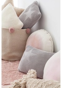 Кремава текстилна детска кошница за играчки ø 30x30 cm Bubbly – Lorena Canals