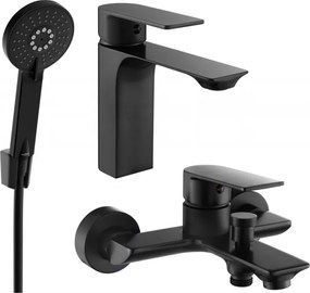 Mexen Alexa R40 комплект вана, черен - 71203R40-70