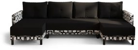 Разтегателен диван в П-образна форма REGON, 290x90x140, rainbow 15/damir 3