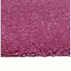 Розов килим Aqua Liso, ø 80 cm - Universal