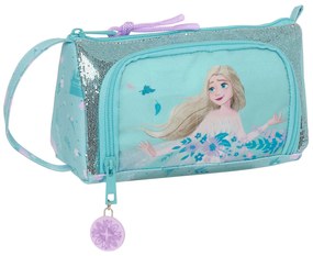 Ученически Комплект с Аксесоари Frozen Hello spring Светло син 20 x 11 x 8.5 cm (32 Части)