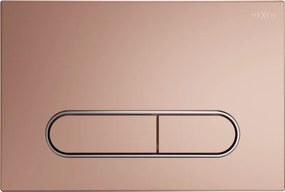 Mexen Fenix 11 бутон за промивка, розово злато - 601105