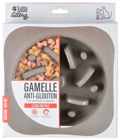 Пластмасова купичка за забавено преглъщане за куче – Love Story