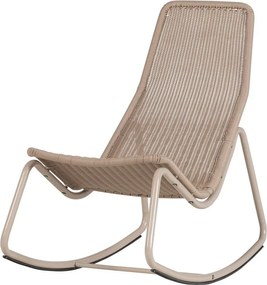 Бежов градински стол от изкуствен ратан Tom – WOOOD