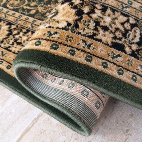 Луксозен зелен килим Ширина: 300 см | Дължина: 400 см