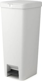 Кош за боклук с педал Brabantia StepUp 1005556, 40 л, Екологични материали, Голям отвор, Светлосив