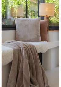 Кафяво-сиво одеяло от микроплюш 150x200 cm Pippa – Tiseco Home Studio