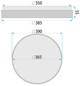 Плафон G116-C 40CM WOOD