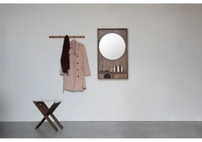 Кафяв панел за окачване от масивен дъб 60x100x11,5 cm Show Me – Mette Ditmer Denmark