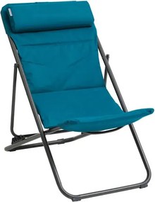 Шезлонг Hesperide Jubba - Синьо-зелен