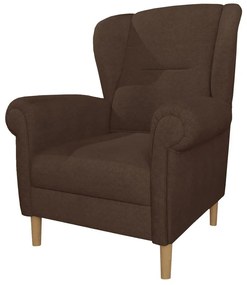 Тъмнокафяво кресло крило Swan – Ropez