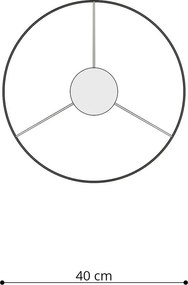 Бяло детско осветително тяло Puss – Sollux