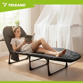 Сгъваемо походно легло Trizand – Туристическо легло за къмпинг с калъф за носене