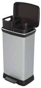 Пластмасов контейнер за сортирани отпадъци/педал 23+23 л Deco - Curver
