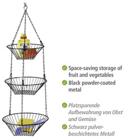 Метална висяща кошница за плодове Trio – Wenko