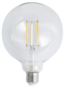 Комплект от 5 Интелигентни димируеми LED крушки E27 G125 прозрачни 7W 806lm 2700-6500K