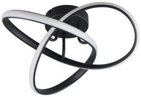 Черна LED светлина за таван Meo - Reality