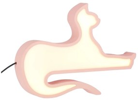 Розова бебешка лампа Cat - Candellux Lighting