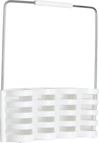 Комплект прибори Secret de Gourmet Géo, Бял, Със стойка, 24 части