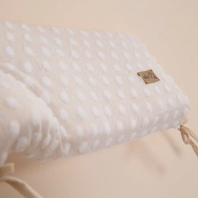 Бежов калъф за матрак за детско легло със смес от памук 170 cm Frosty Almond – Roba